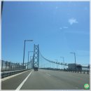 장미대교 교통섬 | 일본 아와지섬 메구와 함께 오사카 외곽 당일 여행...이와야 항구 시라스 덮밥과 아카시 해협 대교 풍경