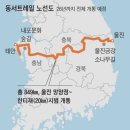 한반도 동서트레일 849km 이미지