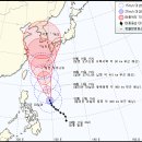 제16호 태풍 &#39;산바&#39;의 예상진로(전국이 직접적인 영향) 이미지