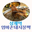 엄마손밥집 | 상계역 한식 맛집 엄마손돼지불백 비빔밥 냉면 숯불고기세트