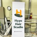 사파동379 | [창원간판/신월동] 스텐실간판 플렉스돌출간판 디자인 제작 및 시공 '하입헤어'