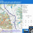경남 창원시 동읍실내체육관~촛대봉~정병산~수리봉~내정병봉~용추고개~비음산~청라봉~남산봉~내대암봉~대암산~대암고등학교 gpx [참고용] 이미지