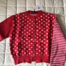 DOT&STRIPE | 론론 BACK STRIPE DOT KNIT CARDIGAN RED 후기❤️🥰