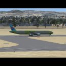 [FSX] 김포공항에서 처녀비행하는 대한항공 B-777-300ER 이미지