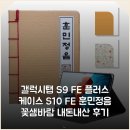 훈민정음 | 갤럭시탭 S9 FE 플러스 케이스 S10 FE 훈민정음 꽃샘바람 내돈내산 후기