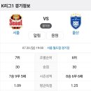 2025년 7월20일(일) 울산HD VS FC서울 서울 월드컵 경기장 경기일정 이미지