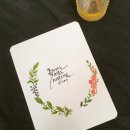 캘리그라피(기초) 이미지