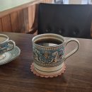 핸드드립커피(Hand Drip Coffee) | 동백 카페) 로타커피(Rota Coffee Hand Drip Shop)- 웨지우드 플로렌틴 찻잔 &amp; 핸드 드립 커피 ☕