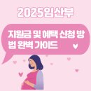 2025년 임산부 지원금 및 혜택 신청 방법 완벽 가이드