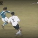 한국 프로축구 K리그의 살아있는 역사 '라이온 킹' 이동국 젊은 20대 시절 골장면 이미지