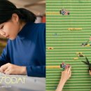 손 끝으로 빛나는 유리공예 | 히무로 유리 [오늘의 기쁨] 한남 그라운드 시소 전시 후기 1부 : 소소함에서 따뜻함을 느낀 가슴에 남아...