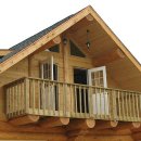 통나무집 이미지