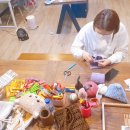 코바늘 뜨개질 클래스 이미지