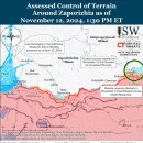 러시아 공세 캠페인 평가, 2024년 11월 12일(우크라이나 전황 이미지