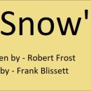 28. Snow / Mountain Interval(1916) - Robert Frost 이미지