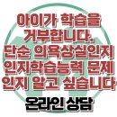 [온라인상담: 아이가 학습을 거부합니다. 단순 의욕상실인지 인지학습능력 문제인지 알고 싶습니다] 한국아동청소년심리상담센터 이미지