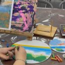 부드러운 감성 오일파스텔 이미지