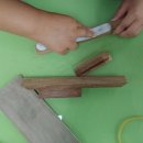 라온공부방 | 라온문화창작소, 필갑 만들기 diy 목공예 키트 후기 (집콕놀이, 방과후, 공부방 추천)