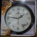 유진정밀 오리엔트 벽시계/ORIENT WALL CLOCK/저소음 시계/579524/오명품아울렛/코스트코/명품 이미지