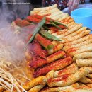 김밥천국(동호점) | 대구 서문시장 먹거리 | 나뭇잎만두, 매운 양념오뎅, 신서문김밥 오꼬노미야끼 김밥