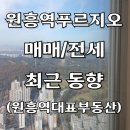 큰부자푸르지오단지내공인중개사사무소 | 원흥역푸르지오 매매 전세 명절 전 동향, 단지내 원흥역대표부동산