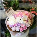 [축하꽃다발 선물]비누꽃다발 예쁘게 만드는꽃집 대구 비누꽃다발 배송사진 이미지