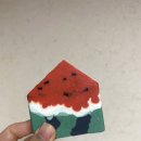 디자인 수박비누 이미지