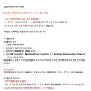 Marcon 브랜드의 MP Capacitor/주의 사항 이미지