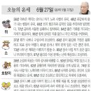 📛오늘의운세6월27일(목요일) 이미지