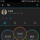 춘마 5일전 대회페이스주 10km! 이미지