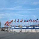 노을빛 풍경 이미지