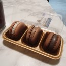 CU 관악장군점 | CU쫀득한마카롱초코/블랙쿠키맛/헤이즐넛맛/다크맛