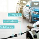 [ tesla wall connector] tesla to j1772 adaptor(테슬라 월커넥터로 일반 전기차 충전) 이미지