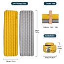 씨.씨.알(주) | 와이드씨 에어매트 R값 7.6 실사용 후기｜영하10도 빙박 가능? Widesea 에어매트 리뷰