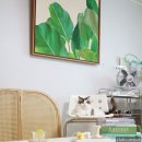 A1276 | 여름 랜선집들이, 거실 스타일링 핫하게 오픈갤러리 원화액자