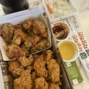 자담치킨금곡점 | 핫하다는 ' 자담치킨 맵슐랭 & 핫후라이드 ' 반반 순살 호불호 리뷰