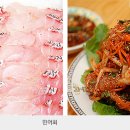 목포맛집 민어회 (홍어, 세발낙지, 갈치조림, 꽃게무침과 함께 목포의 5미로 손꼽히는 음식) 이미지