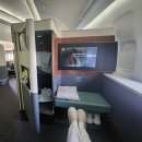 대한항공 비행기 보잉747 , B747-8i 코스모 스위트 좌석 비행기일등석 대한항공기내식