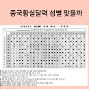 황실패션 | 중국황실달력 아기 성별 확인 방법 직접 정리 및 태아...아들 확인법 및 태아 성별 확인 사이트 활용 후기
