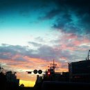 새벽노을 이미지