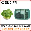 [치밀한 이유식] 후기 시금치 청경채 비타민 줄기 급여 시기, 잎채소 입자감과 데치기 팁