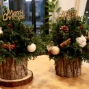 12/4 크리스마스 생화 트리 이미지