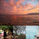 하와이, 석양이 그림같은 지상낙원(地上樂園) 이미지