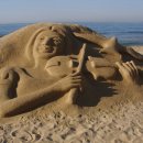 2009년 해운대 해수욕장 모래 축제 / 초대 작가 김길만 작가님 출품 작.... 이미지