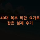 (중급) 생활요가 | 40대 복부 비만 요가로 잡은 실제 후기