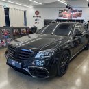 커스텀게러지 | [나이스게러지] 벤츠 S클래스 W222 S350D 후기형 AMG핸들 교체했습니다