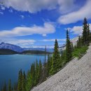 [110702 캐나다 록키 Lake Minnewanka &amp; Aylmer Lookout] 인디언들의 영혼이 잠든 호수 이미지