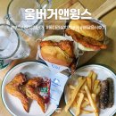 움버거앤윙스 쿠팡이츠 주문 후기 통다리살 치킨버거 메가윙 세트 솔직 리뷰