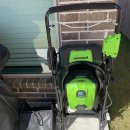 lawn mower full set 판매합니다 - Greenworks G.Max 40V 이미지