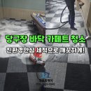 준당구장 | 청주 당구장 바닥 카페트 청소 친환경안심세탁으로 카펫 깨끗해졌어요